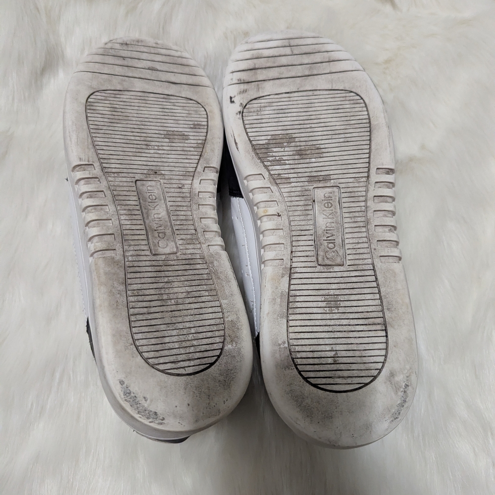 Calvin Klein Men's Black and White Sneakers Size 11 - Picture 6 of 7